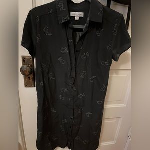 origami bunny t shirt dress